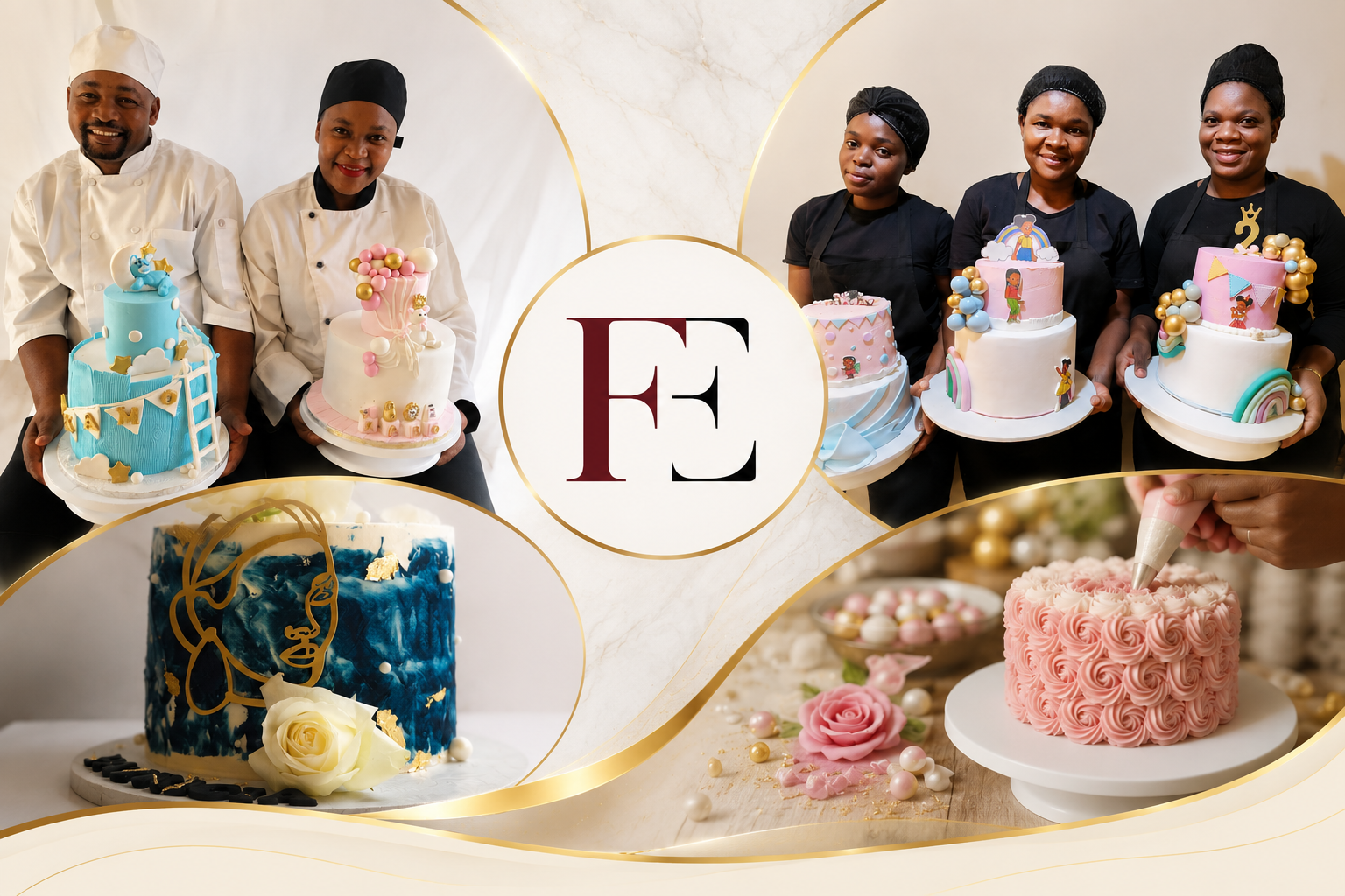 fondant & contemporary cake design